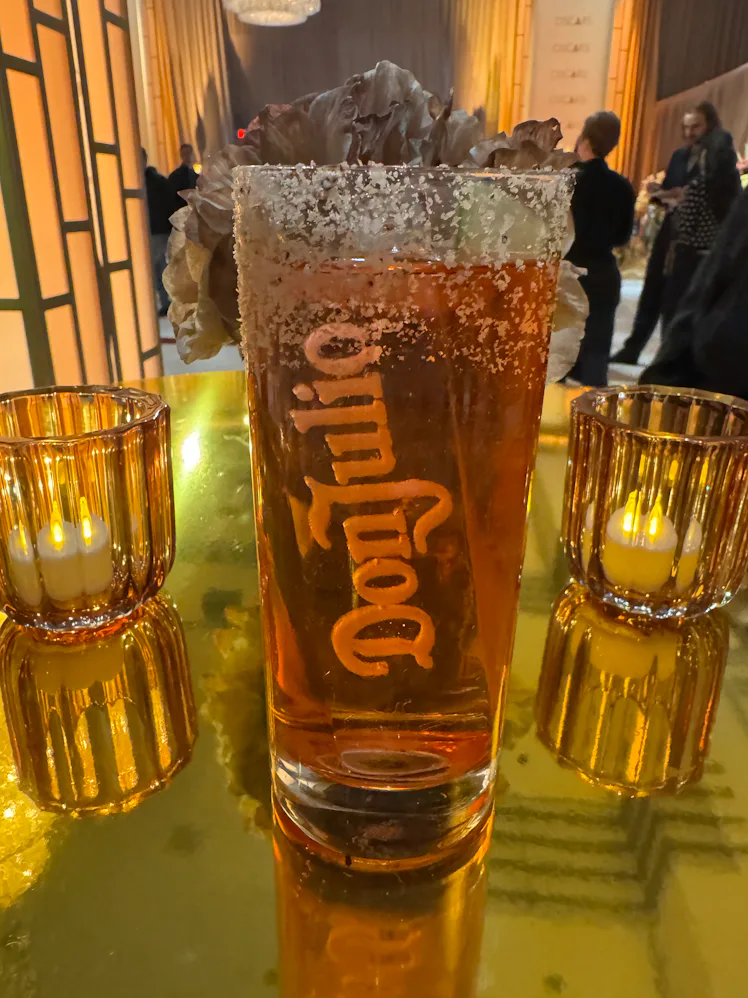 I tried the Best in Show cocktail served at the Academy Awards.