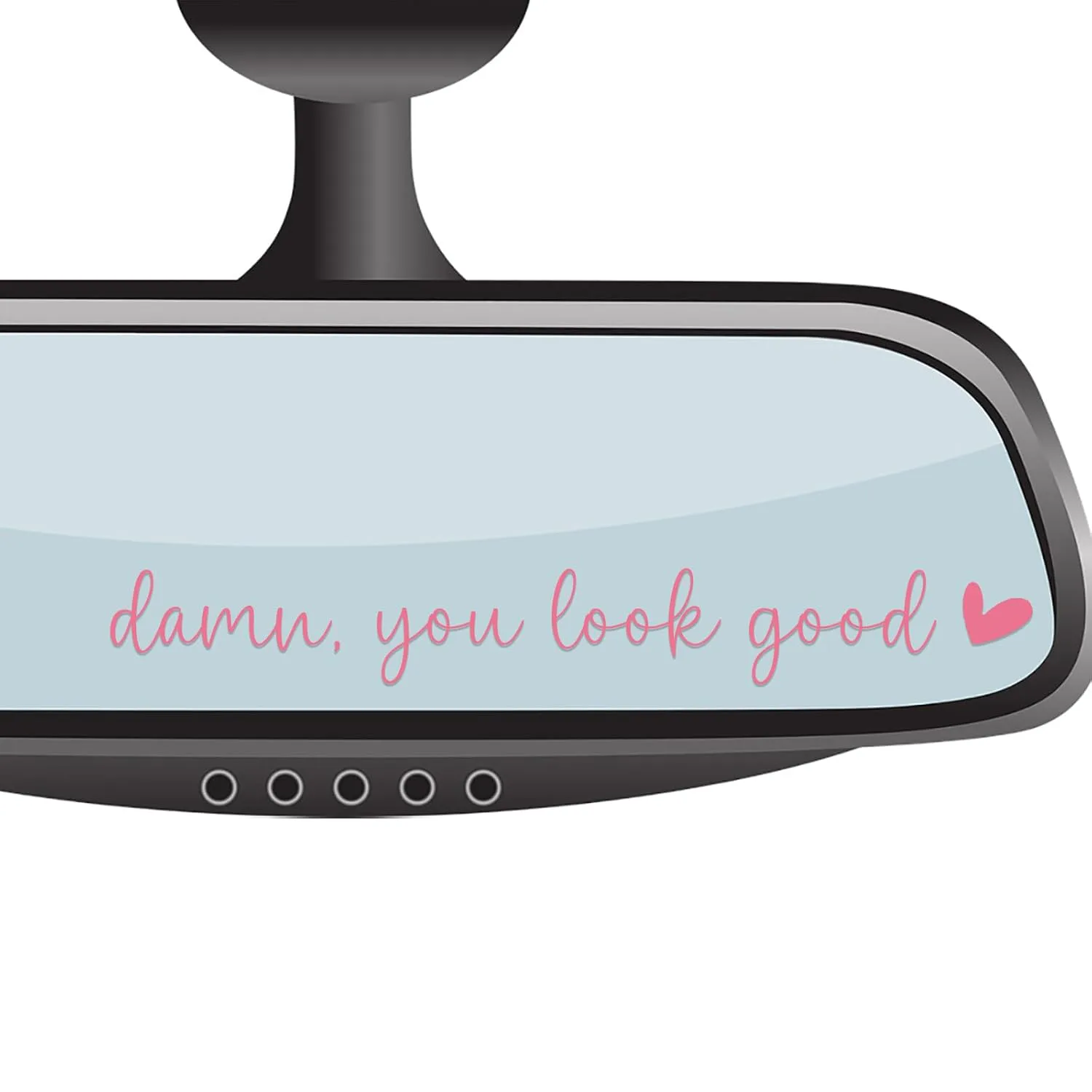 CIKTCOKO Rear View Mirror Sticker