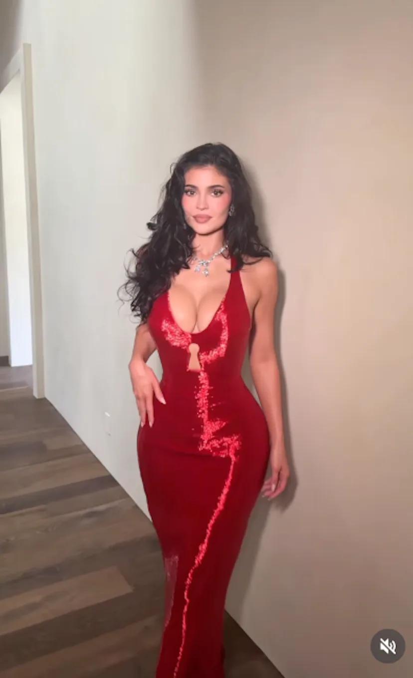 kylie jenner in a dress Hot Pink Allover Feathers Short 22nd Birthday KYLIE JENNER WORE SCHIAPARELLI TO