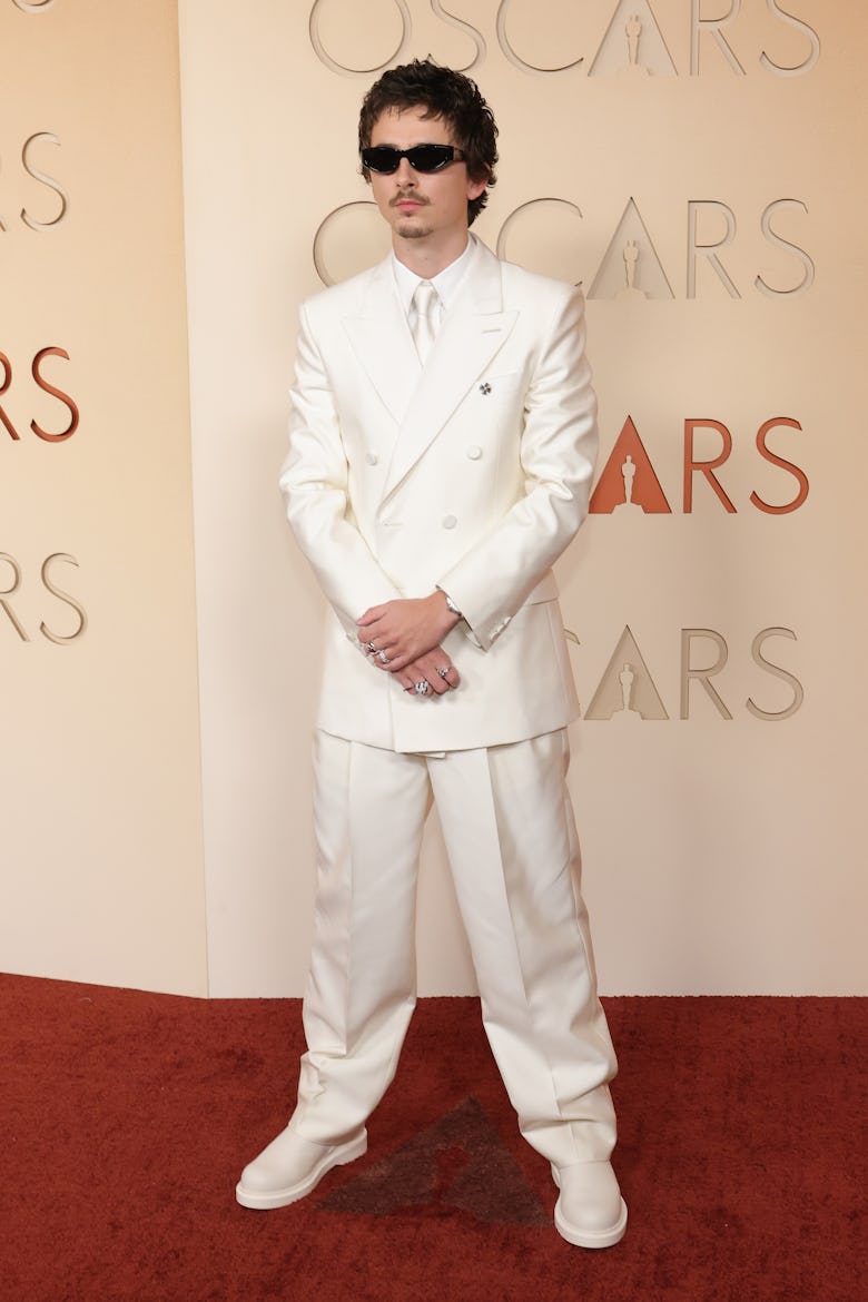 Timothée Chalamet attends the 98th Oscars at Dolby Theatre on March 15, 2026 in Hollywood, Californi...