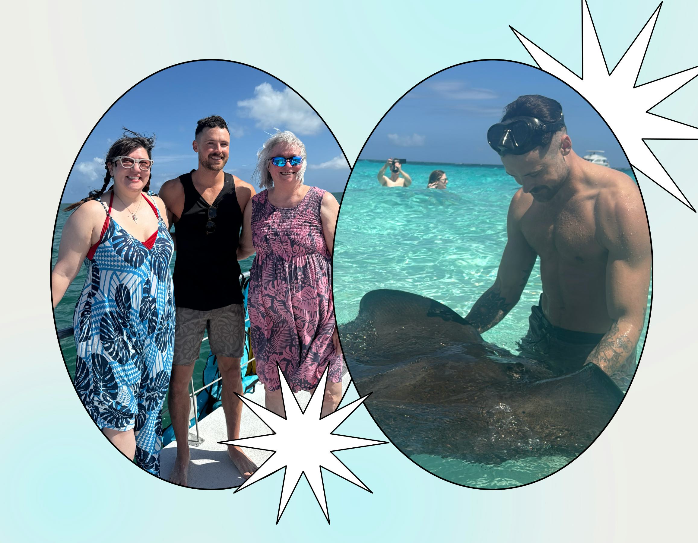 I went to the Grand Cayman with Marriott Bonvoy Moments to go snorkeling with Dylan Efron. 