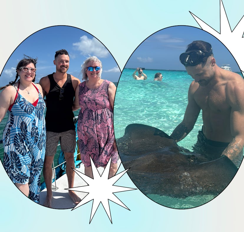 I went to the Grand Cayman with Marriott Bonvoy Moments to go snorkeling with Dylan Efron.