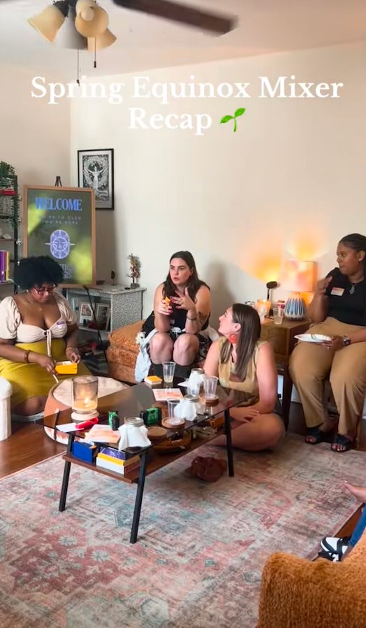 Spring equinox party.