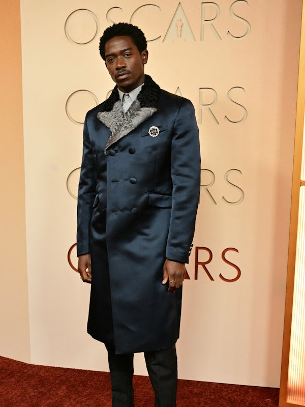British actor Damson Idris attends the 98th Annual Academy Awards at the Dolby Theatre in Hollywood,...