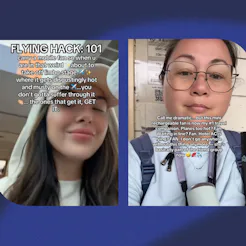 Why you need to bring a mini fan on very flight.