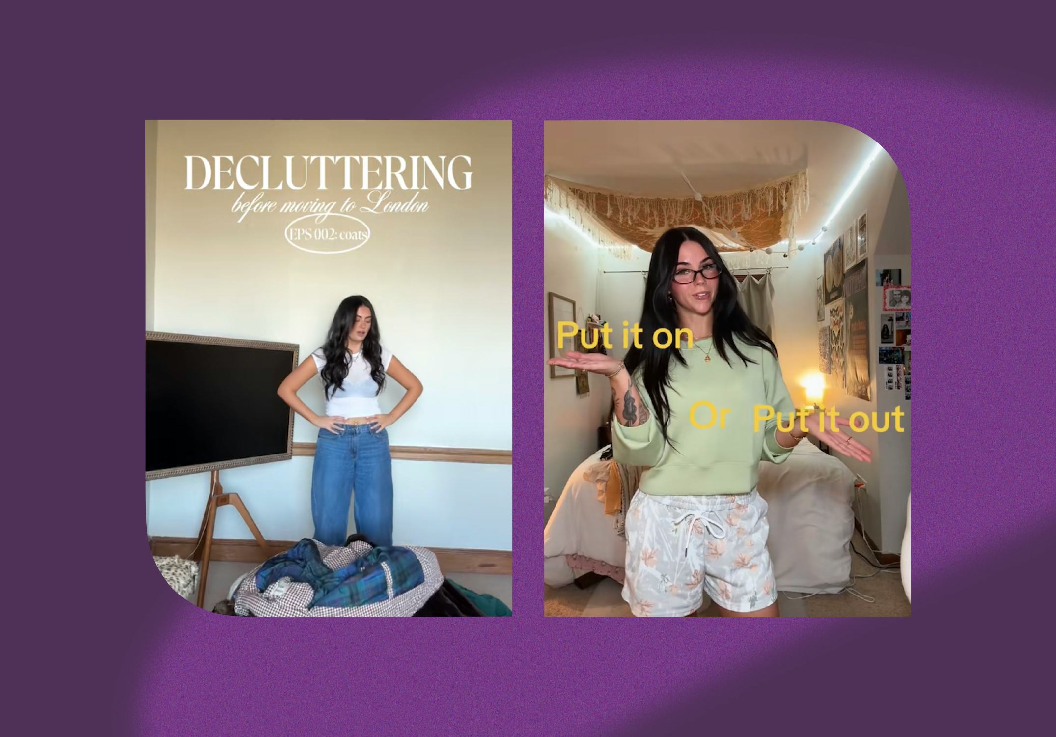 How to declutter your closet for spring.