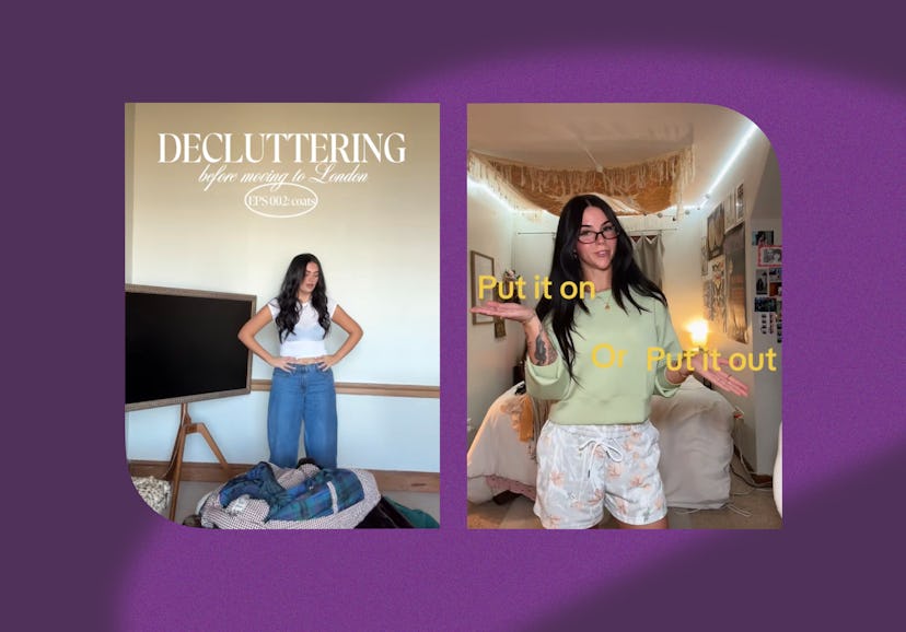 How to declutter your closet for spring.