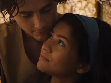 Timothée Chalamet and Zendaya in the trailer for 'Dune: Part Three.'