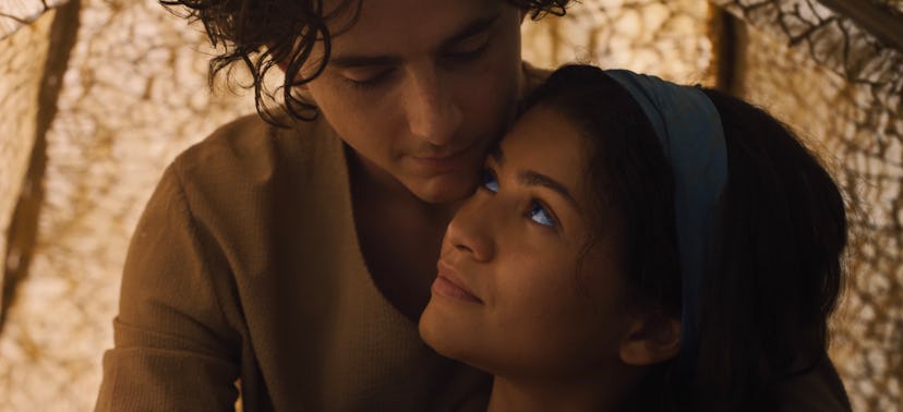 Timothée Chalamet and Zendaya in the trailer for 'Dune: Part Three.'