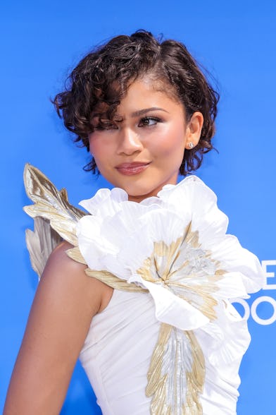 Zendaya at the 'Essence' Black Women in Hollywood event before hitting up 'Jimmy Kimmel Live!' in a ...