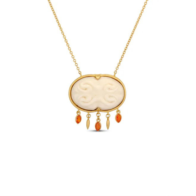 The Cinched Cameo Necklace