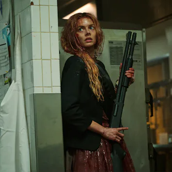 Samara Weaving as Grace MacCaullay in Ready or Not 2: Here I Come