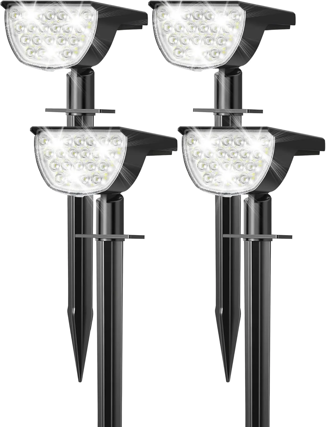 GKGG Solar Stake Lights (4-Pack)