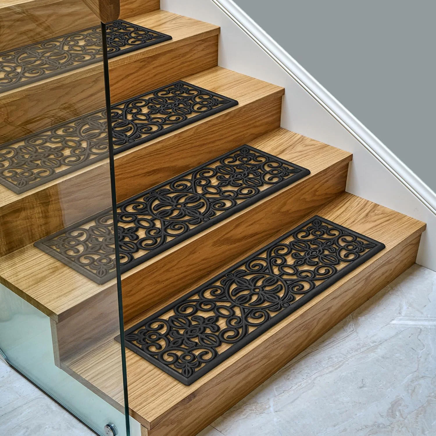 Ottomanson Rubber Stair Treads (5-Pack)