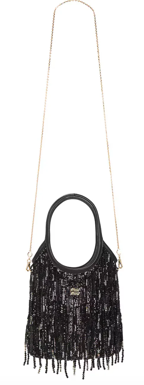 Miu Miu Beaded Ivy Bag