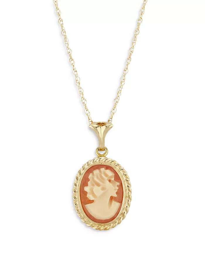 Cameo Pendant Necklace