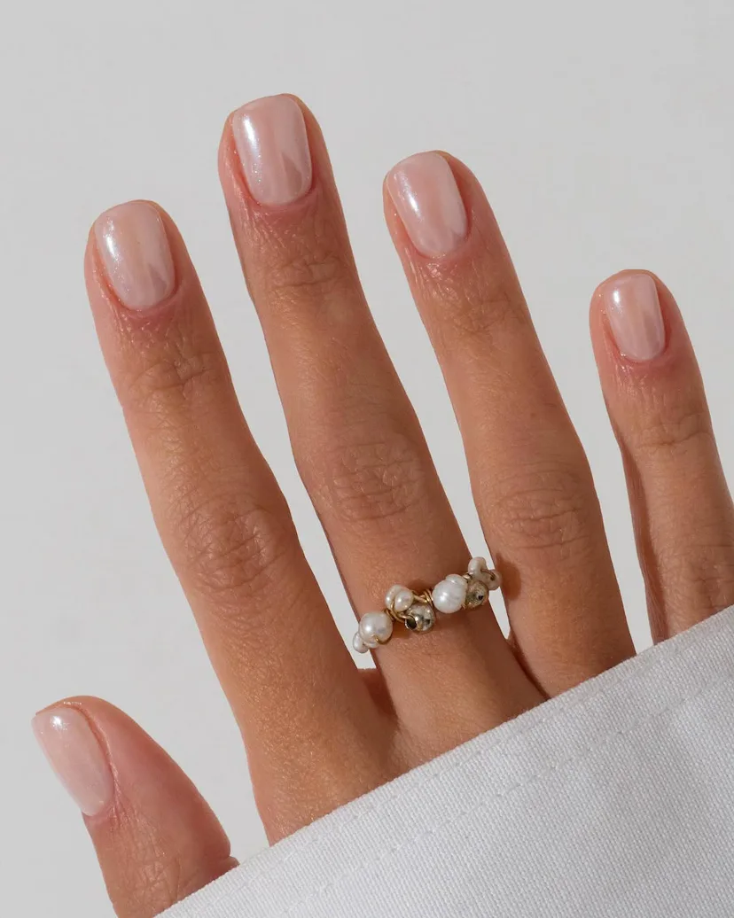 Whisper nail art ideas.