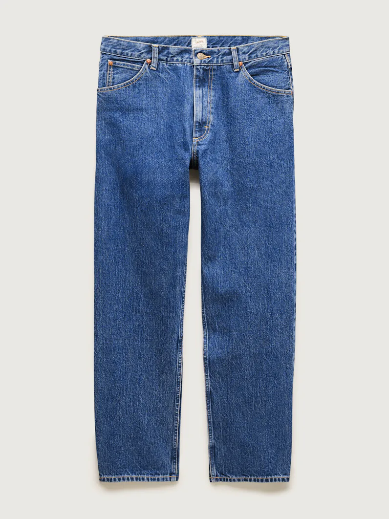 Vintage Straight Jean in Medium Wash