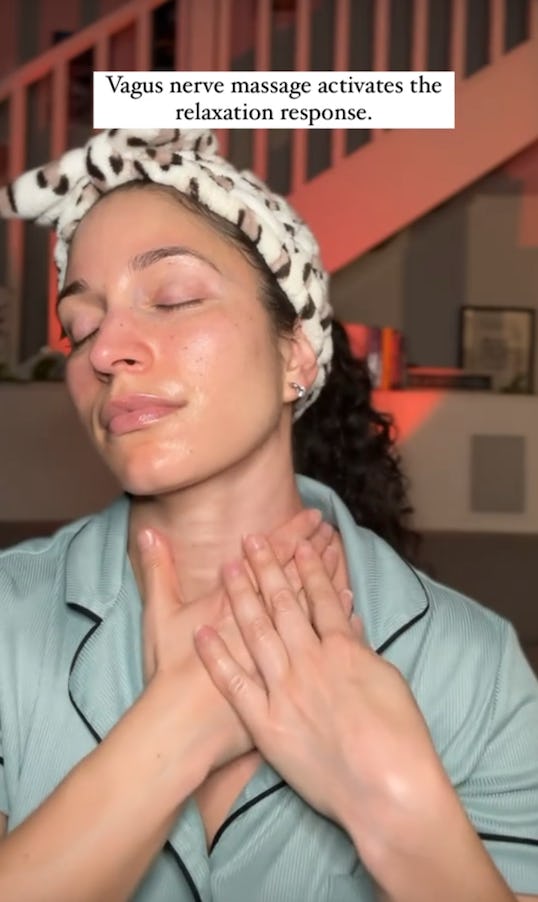 Massage your vagus nerve.