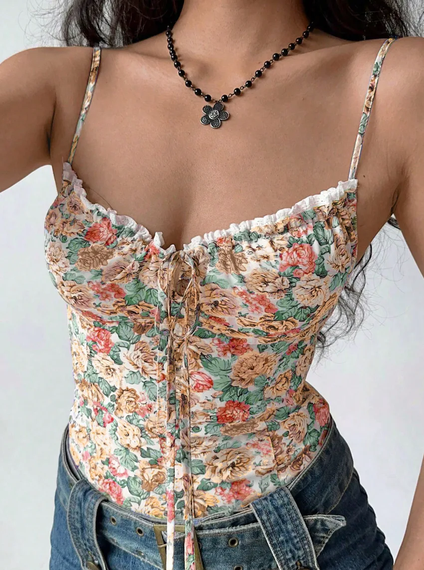 Summer Floral Camisole 
