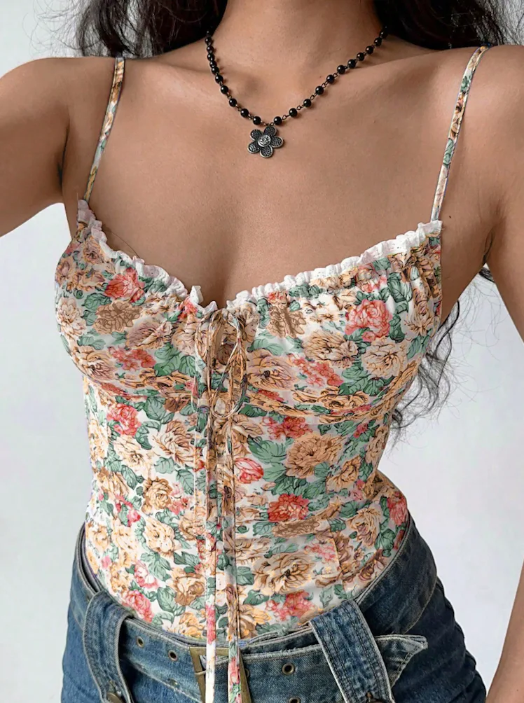 Summer Floral Camisole