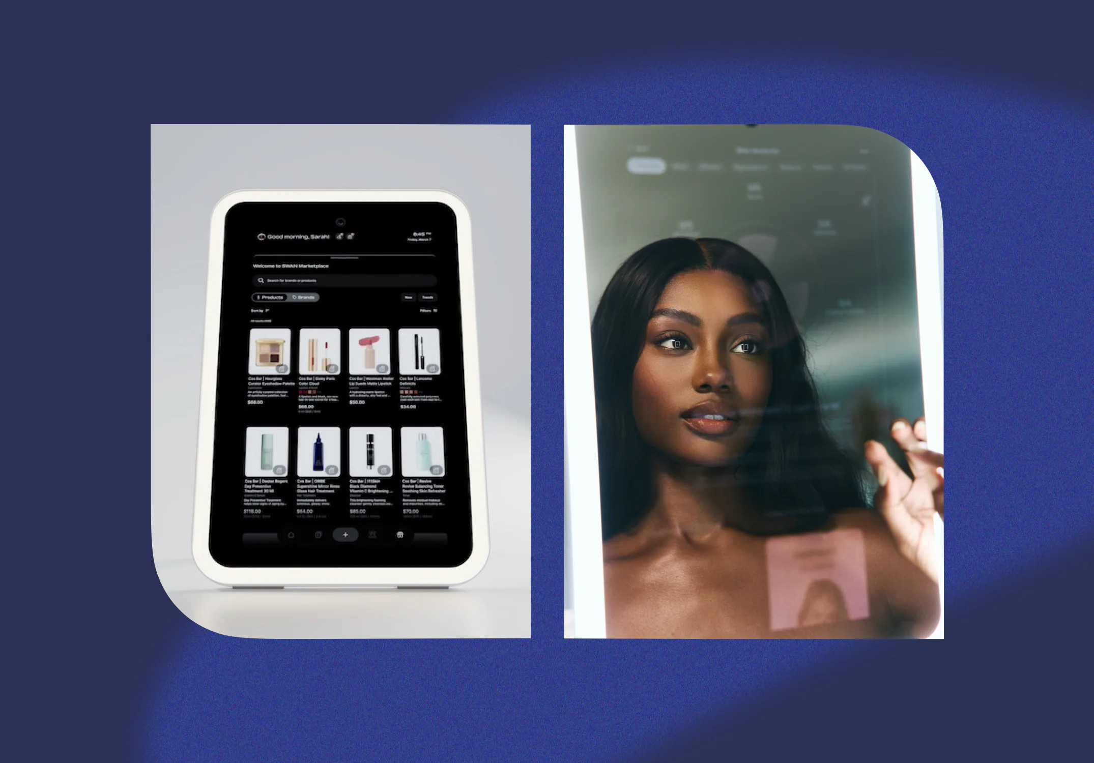 An honest review of Swan, the AI-powered mirror that offers content creation, skin analysis, and mak...