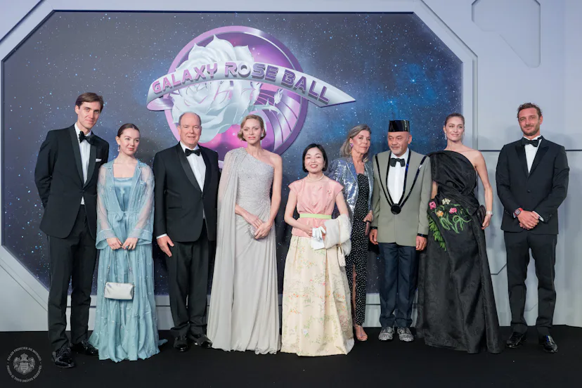 Royals at the rose ball