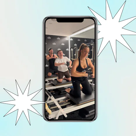 I went to the Alo gym where Jake Shane, Tate McRae, and Glen Powell worked out.