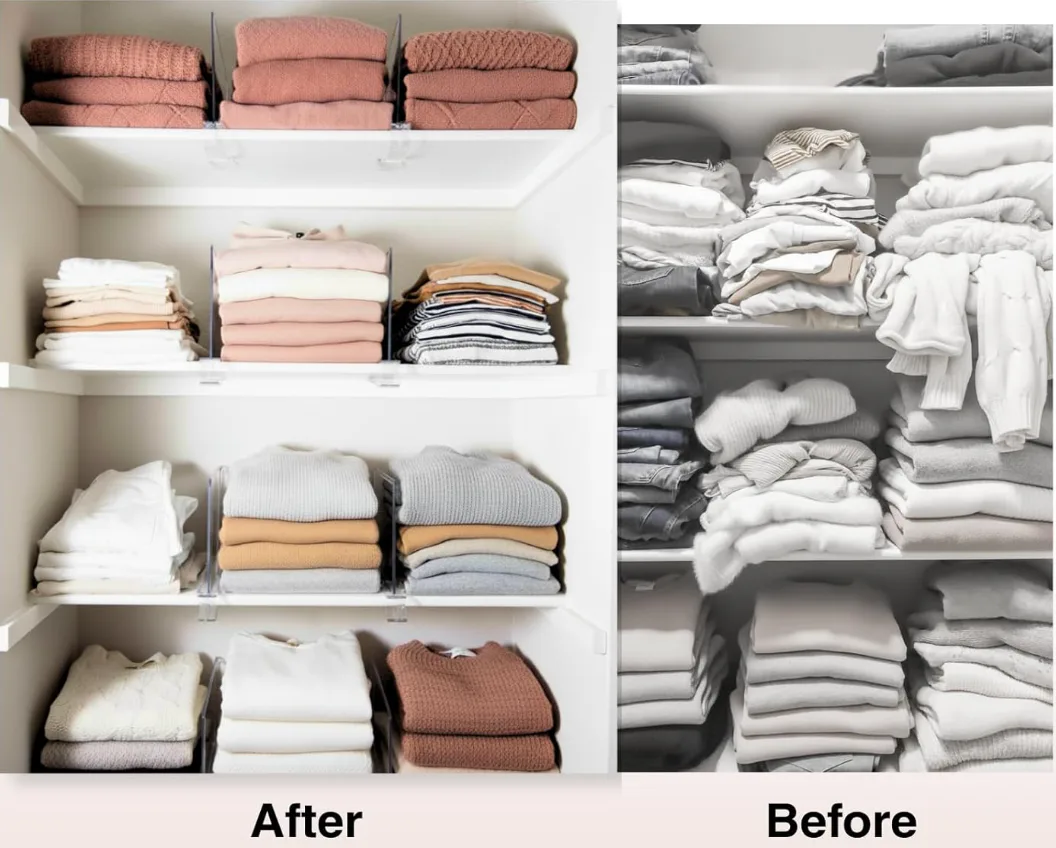 SortNStore Shelf Dividers (8-Pack)