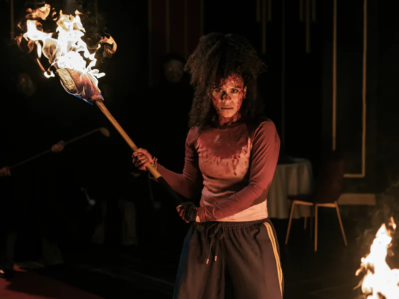 Zazie Beetz as Asia Reaves in They Will Kill You