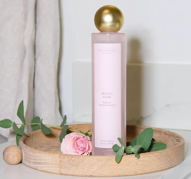 Benevolence LA Rose & Sandalwood Room Spray
