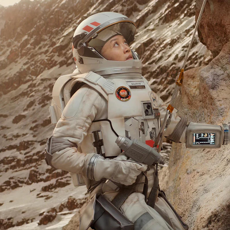 Cynthy Wu as Kelly Baldwin in 'For All Mankind' Season 5.