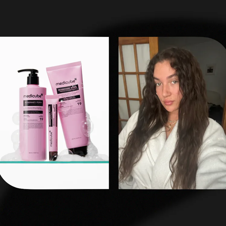 An honest review of Medicube's Rosemary PDRN hair care line, which promises healthier, more refreshe...