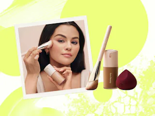 I tried Rare Beauty's True To Myself Natural Matte Longwear Foundation.