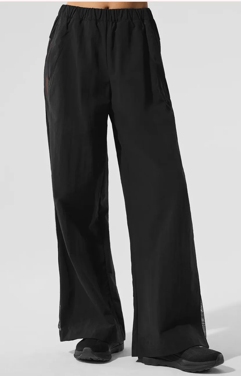 High-Waist Origin Wide Leg Track Pant