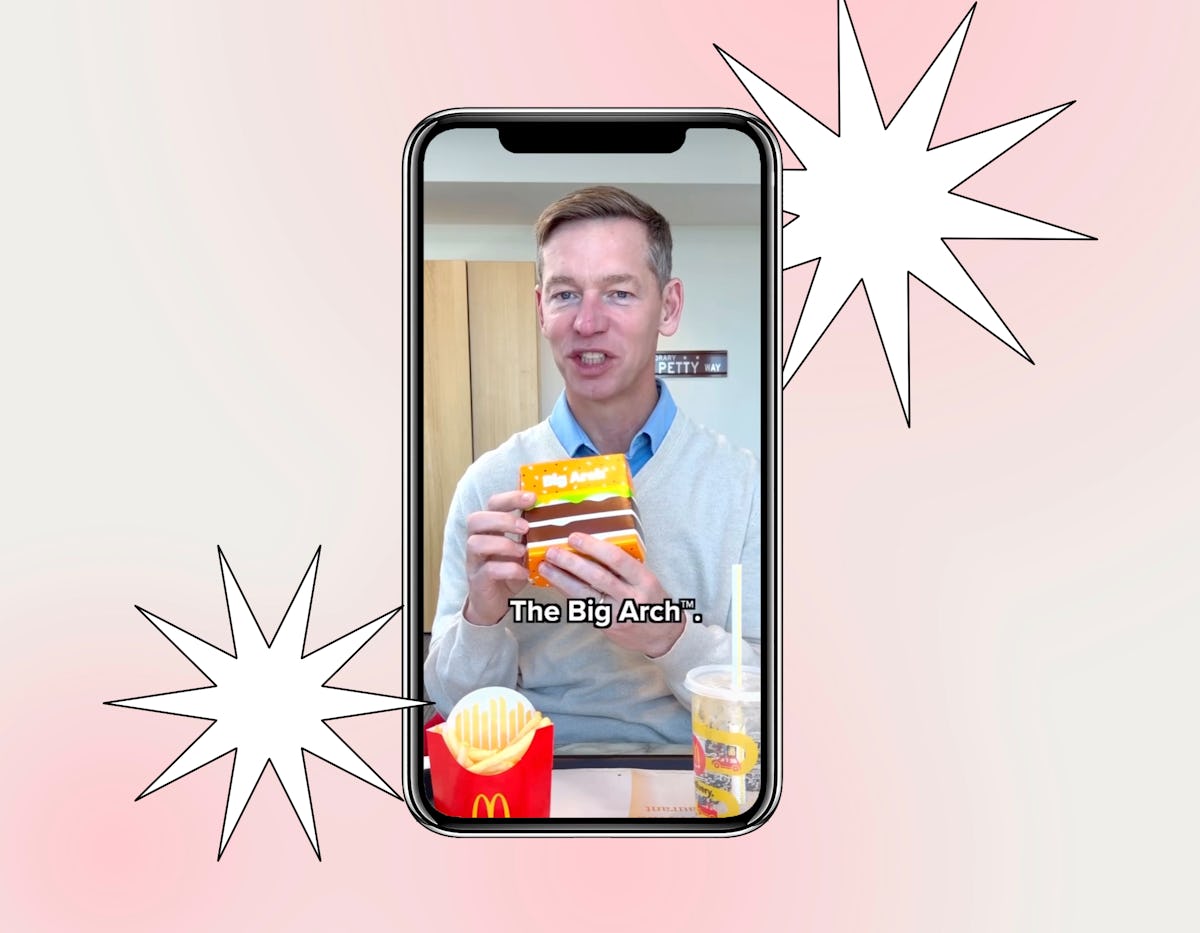 I Tried McDonald's Viral Big Arch Burger & There's "So Much To It"