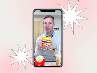 I tried McDonald's Big Arch Burger after the CEO's taste-test went viral.
