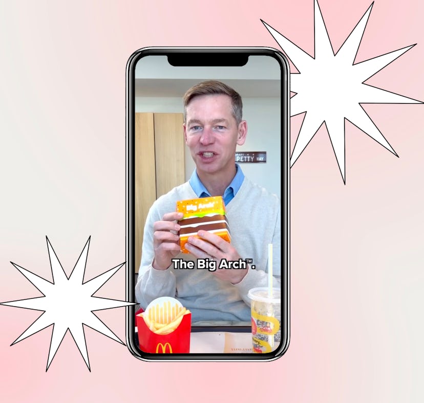 I tried McDonald's Big Arch Burger after the CEO's taste-test went viral.