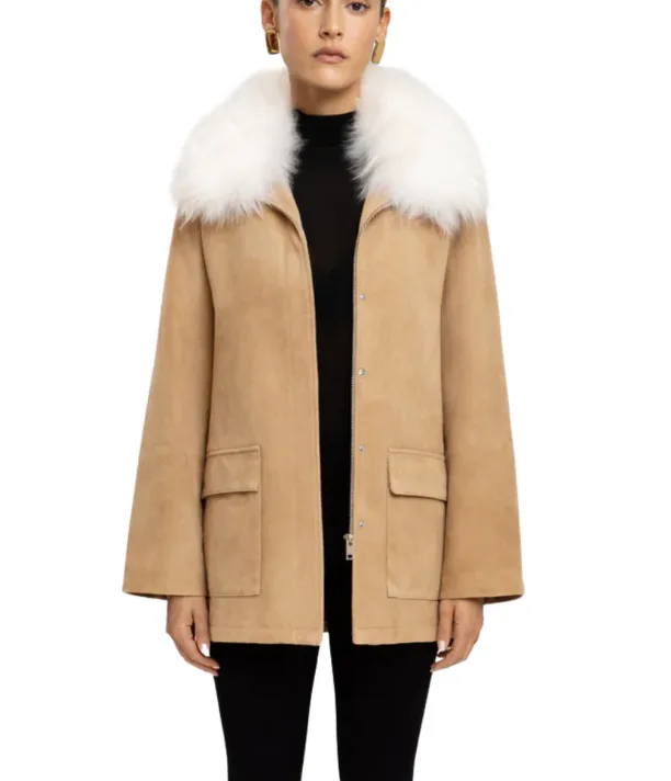 Raegan Suede Field Jacket