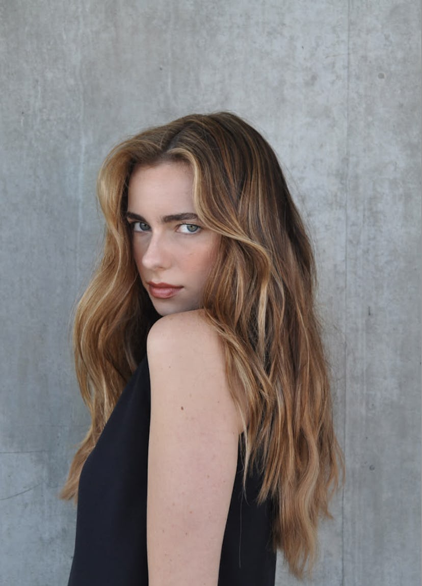 foiled cashmere blonde