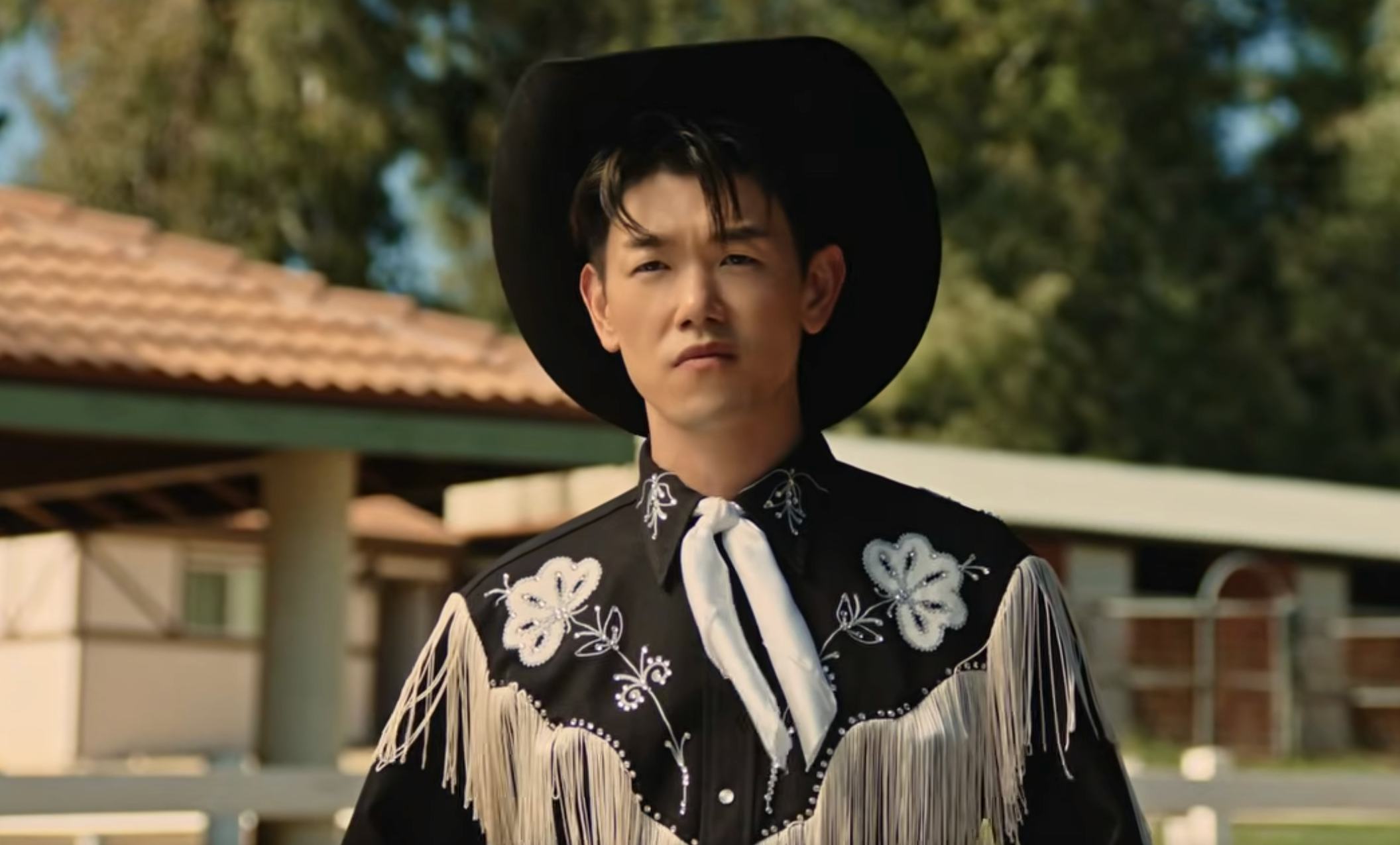 Eric Nam in his music video for How the Fire Started. Screenshot via YouTube