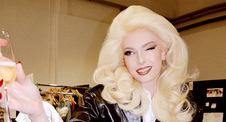 Alex Consani in W Magazine