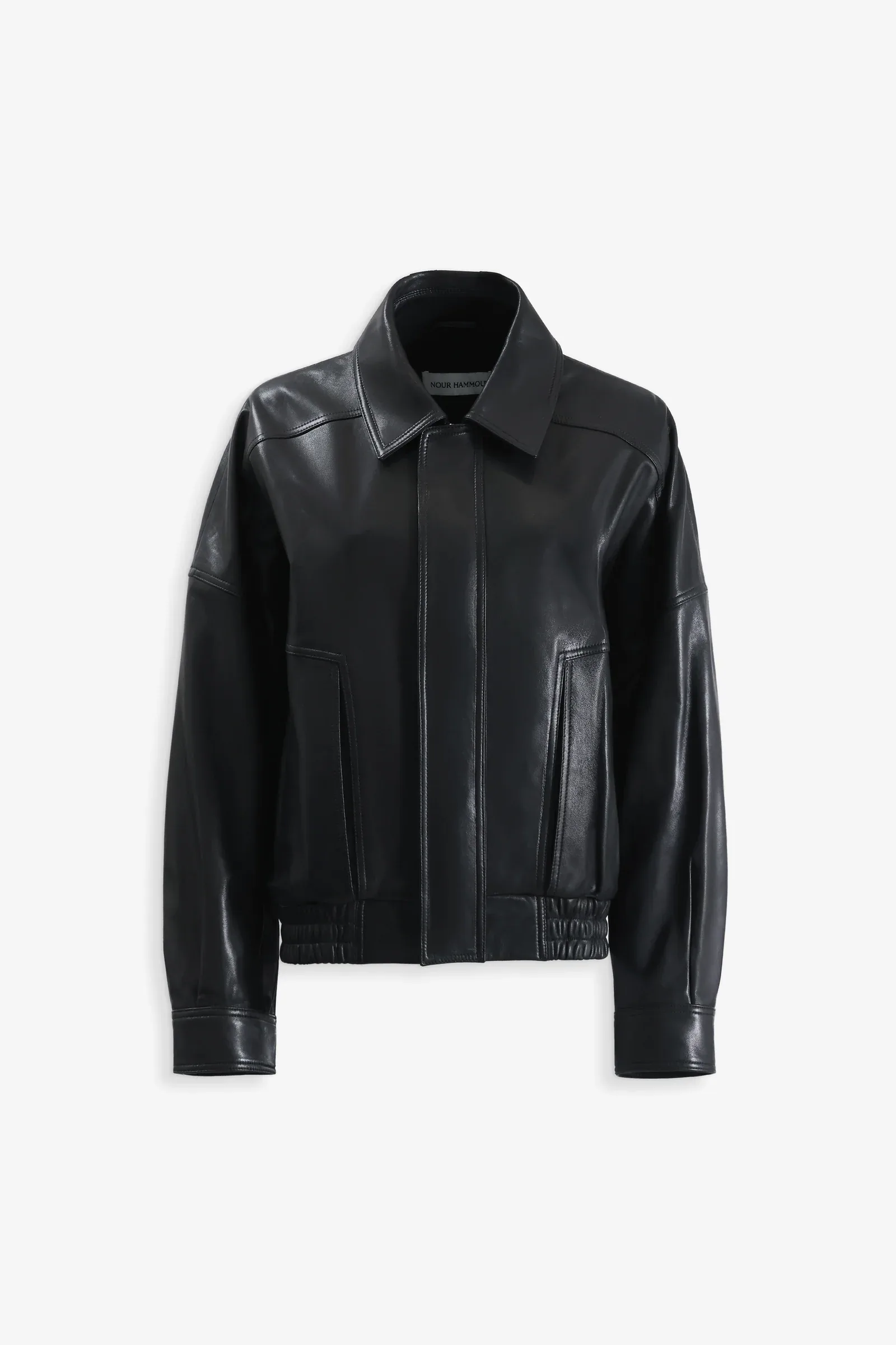 Dalma Relaxed Leather Jacket