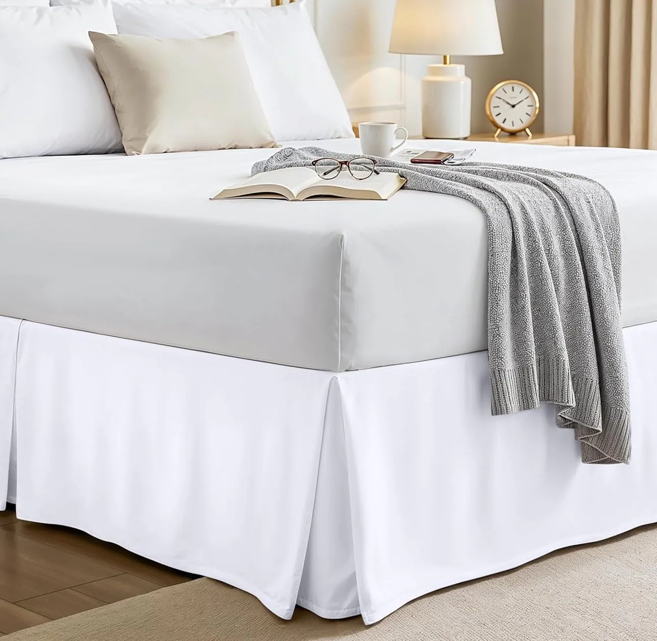 Utopia Bedding Pleated Bed Skirt