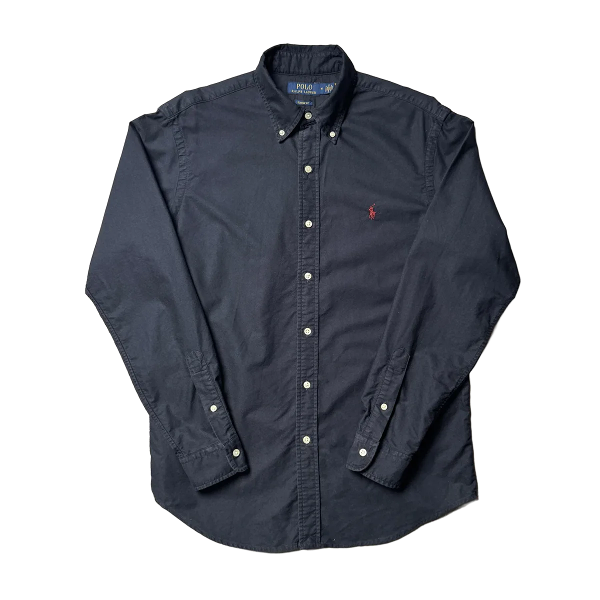 Men's Navy Oxford Shirt