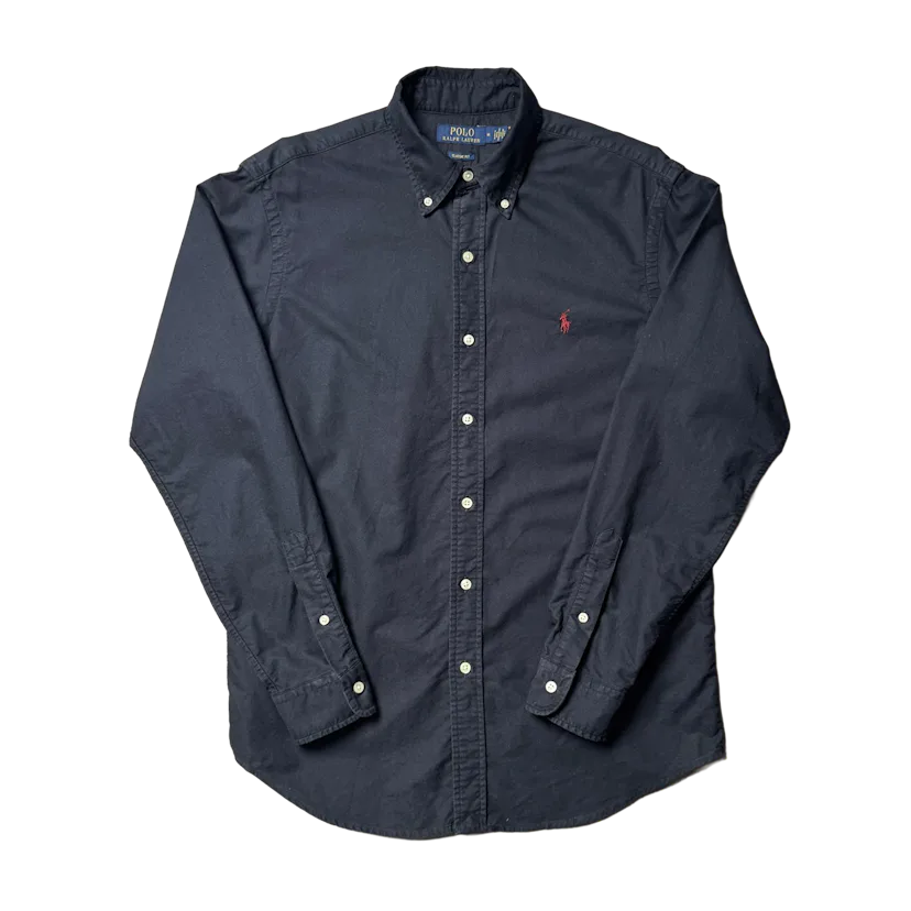 Men's Navy Oxford Shirt