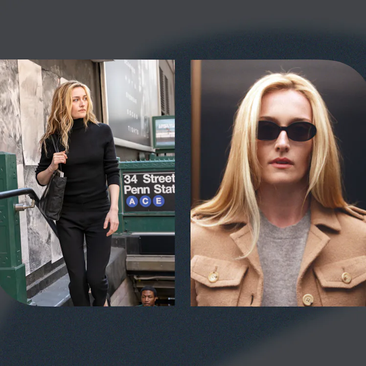 How TikTok's "curly hair theory" explains Carolyn Bessette-Kennedy's hair evolution on 'Love Story.'