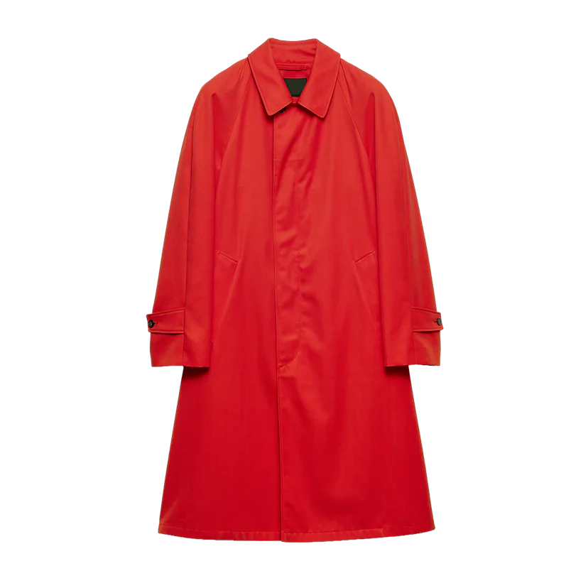 Technical Gabardine Coat