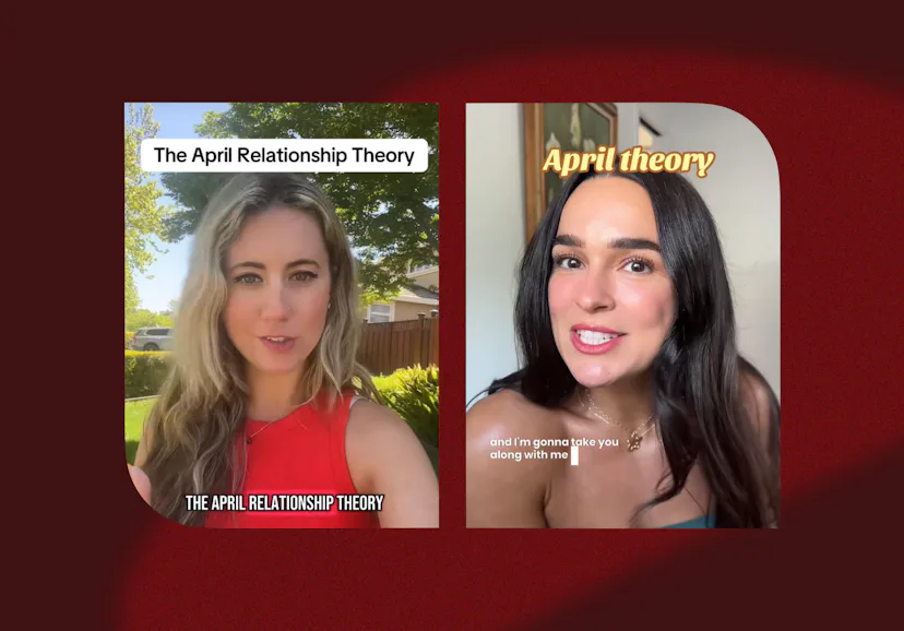 What is the "April Relationship Theory"? It's a sign you might need to break up with your partner.