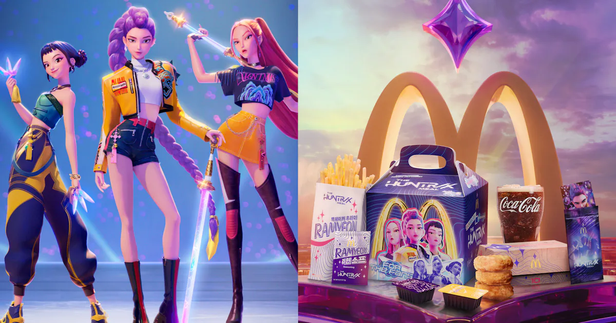I Tried McDonald's 'KPop Demon Hunters' HUNTR/X & Saja Boys Meals